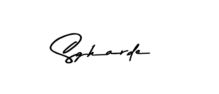 Also You can easily find your signature by using the search form. We will create Sgharde name handwritten signature images for you free of cost using Asem Kandis PERSONAL USE sign style. Sgharde signature style 9 images and pictures png