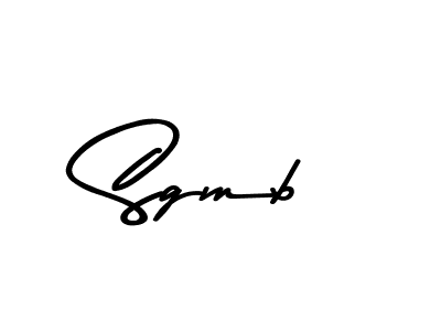 if you are searching for the best signature style for your name Sgmb. so please give up your signature search. here we have designed multiple signature styles  using Asem Kandis PERSONAL USE. Sgmb signature style 9 images and pictures png