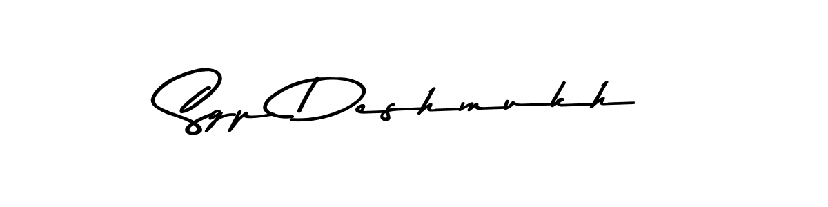 It looks lik you need a new signature style for name Sgp Deshmukh. Design unique handwritten (Asem Kandis PERSONAL USE) signature with our free signature maker in just a few clicks. Sgp Deshmukh signature style 9 images and pictures png