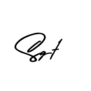 How to make Sgt signature? Asem Kandis PERSONAL USE is a professional autograph style. Create handwritten signature for Sgt name. Sgt signature style 9 images and pictures png