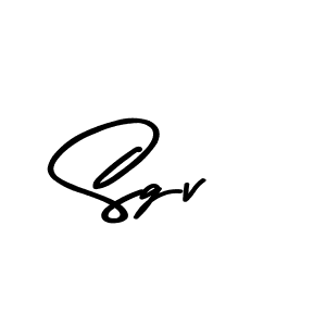 How to make Sgv name signature. Use Asem Kandis PERSONAL USE style for creating short signs online. This is the latest handwritten sign. Sgv signature style 9 images and pictures png