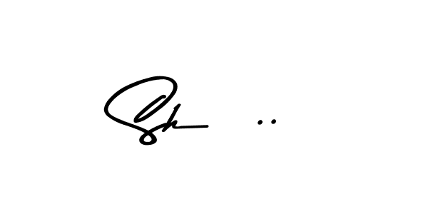 How to make Sh  .. signature? Asem Kandis PERSONAL USE is a professional autograph style. Create handwritten signature for Sh  .. name. Sh  .. signature style 9 images and pictures png