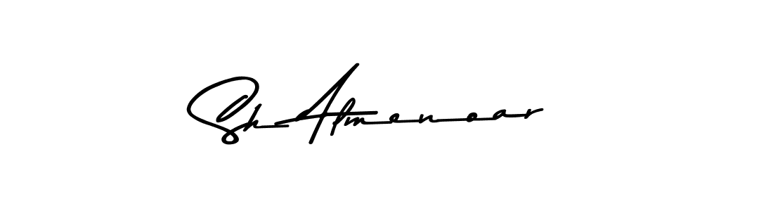 Once you've used our free online signature maker to create your best signature Asem Kandis PERSONAL USE style, it's time to enjoy all of the benefits that Sh Almenoar name signing documents. Sh Almenoar signature style 9 images and pictures png