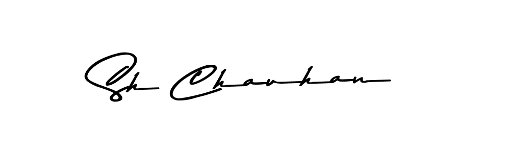 It looks lik you need a new signature style for name Sh Chauhan. Design unique handwritten (Asem Kandis PERSONAL USE) signature with our free signature maker in just a few clicks. Sh Chauhan signature style 9 images and pictures png