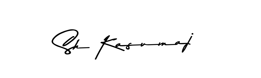 if you are searching for the best signature style for your name Sh Kasumaj. so please give up your signature search. here we have designed multiple signature styles  using Asem Kandis PERSONAL USE. Sh Kasumaj signature style 9 images and pictures png