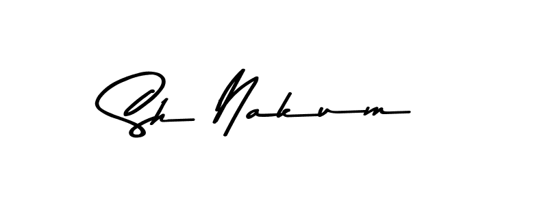 It looks lik you need a new signature style for name Sh Nakum. Design unique handwritten (Asem Kandis PERSONAL USE) signature with our free signature maker in just a few clicks. Sh Nakum signature style 9 images and pictures png