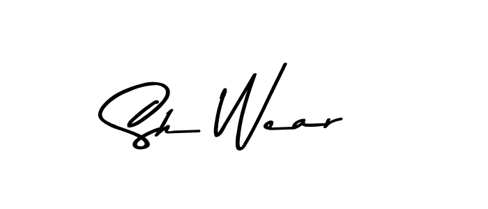 Check out images of Autograph of Sh Wear name. Actor Sh Wear Signature Style. Asem Kandis PERSONAL USE is a professional sign style online. Sh Wear signature style 9 images and pictures png