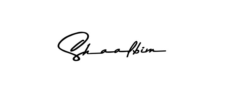 Design your own signature with our free online signature maker. With this signature software, you can create a handwritten (Asem Kandis PERSONAL USE) signature for name Shaalbim. Shaalbim signature style 9 images and pictures png