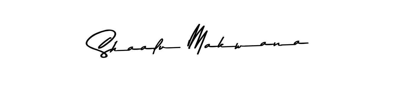 Also we have Shaalu Makwana name is the best signature style. Create professional handwritten signature collection using Asem Kandis PERSONAL USE autograph style. Shaalu Makwana signature style 9 images and pictures png