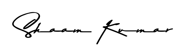 How to Draw Shaam Kumar signature style? Asem Kandis PERSONAL USE is a latest design signature styles for name Shaam Kumar. Shaam Kumar signature style 9 images and pictures png
