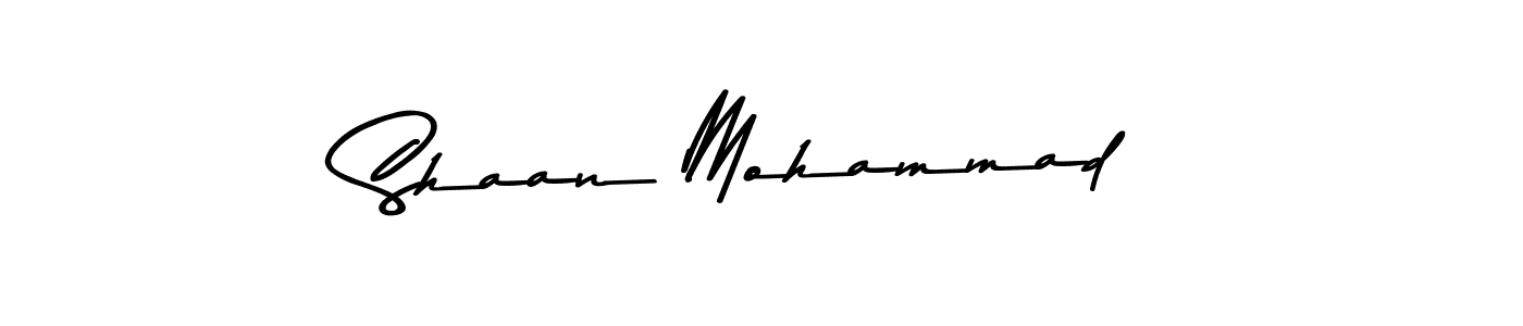 Also You can easily find your signature by using the search form. We will create Shaan Mohammad name handwritten signature images for you free of cost using Asem Kandis PERSONAL USE sign style. Shaan Mohammad signature style 9 images and pictures png