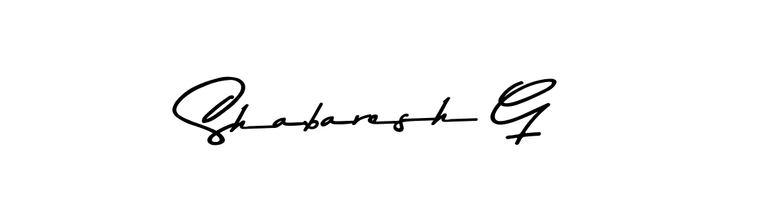 Make a beautiful signature design for name Shabaresh G. Use this online signature maker to create a handwritten signature for free. Shabaresh G signature style 9 images and pictures png