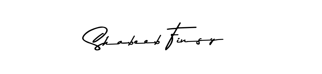 Make a beautiful signature design for name Shabeeb Finsy. Use this online signature maker to create a handwritten signature for free. Shabeeb Finsy signature style 9 images and pictures png