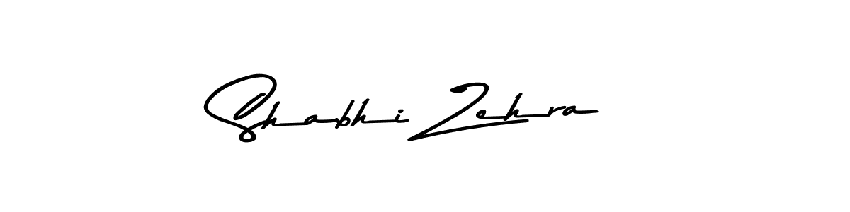 Shabhi Zehra stylish signature style. Best Handwritten Sign (Asem Kandis PERSONAL USE) for my name. Handwritten Signature Collection Ideas for my name Shabhi Zehra. Shabhi Zehra signature style 9 images and pictures png