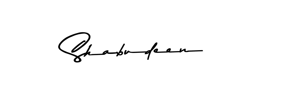 How to make Shabudeen signature? Asem Kandis PERSONAL USE is a professional autograph style. Create handwritten signature for Shabudeen name. Shabudeen signature style 9 images and pictures png