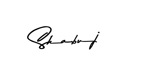 Similarly Asem Kandis PERSONAL USE is the best handwritten signature design. Signature creator online .You can use it as an online autograph creator for name Shabuj. Shabuj signature style 9 images and pictures png