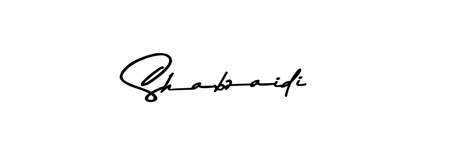 Design your own signature with our free online signature maker. With this signature software, you can create a handwritten (Asem Kandis PERSONAL USE) signature for name Shabzaidi. Shabzaidi signature style 9 images and pictures png
