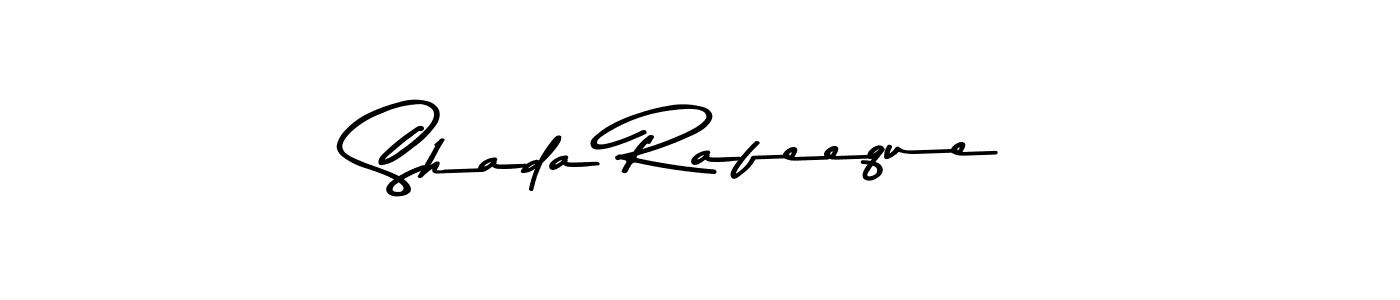 if you are searching for the best signature style for your name Shada Rafeeque. so please give up your signature search. here we have designed multiple signature styles  using Asem Kandis PERSONAL USE. Shada Rafeeque signature style 9 images and pictures png