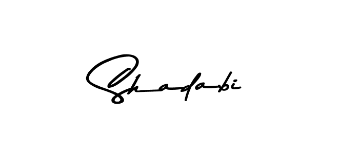 The best way (Asem Kandis PERSONAL USE) to make a short signature is to pick only two or three words in your name. The name Shadabi include a total of six letters. For converting this name. Shadabi signature style 9 images and pictures png