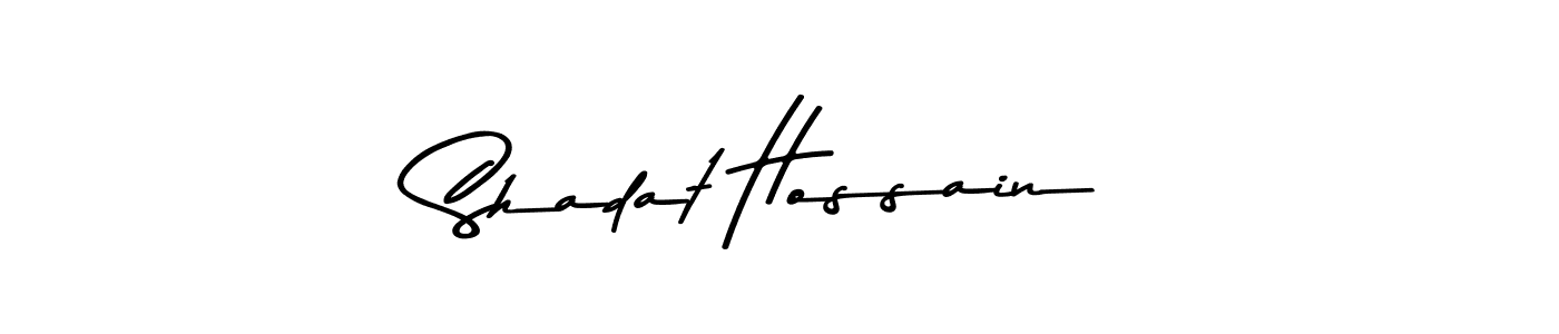How to make Shadat Hossain signature? Asem Kandis PERSONAL USE is a professional autograph style. Create handwritten signature for Shadat Hossain name. Shadat Hossain signature style 9 images and pictures png