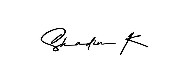 Asem Kandis PERSONAL USE is a professional signature style that is perfect for those who want to add a touch of class to their signature. It is also a great choice for those who want to make their signature more unique. Get Shadin K name to fancy signature for free. Shadin K signature style 9 images and pictures png