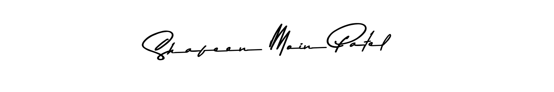 Make a beautiful signature design for name Shafeen Moin Patel. Use this online signature maker to create a handwritten signature for free. Shafeen Moin Patel signature style 9 images and pictures png