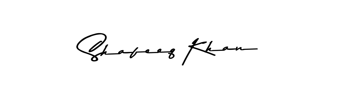 Make a beautiful signature design for name Shafeeq Khan. With this signature (Asem Kandis PERSONAL USE) style, you can create a handwritten signature for free. Shafeeq Khan signature style 9 images and pictures png