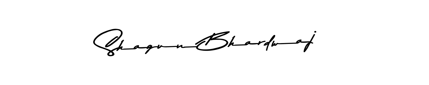 You should practise on your own different ways (Asem Kandis PERSONAL USE) to write your name (Shagun Bhardwaj) in signature. don't let someone else do it for you. Shagun Bhardwaj signature style 9 images and pictures png