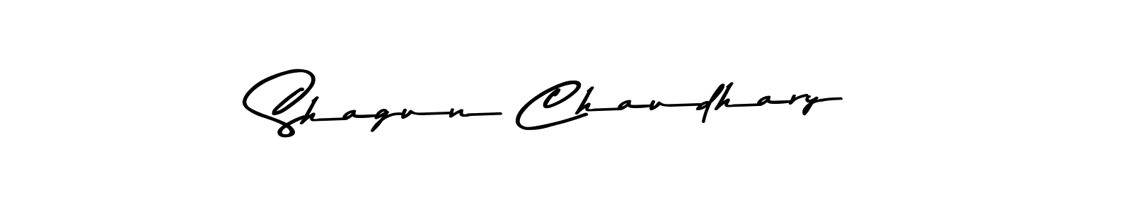 Also You can easily find your signature by using the search form. We will create Shagun Chaudhary name handwritten signature images for you free of cost using Asem Kandis PERSONAL USE sign style. Shagun Chaudhary signature style 9 images and pictures png