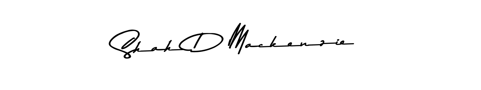 Create a beautiful signature design for name Shah D Mackenzie. With this signature (Asem Kandis PERSONAL USE) fonts, you can make a handwritten signature for free. Shah D Mackenzie signature style 9 images and pictures png