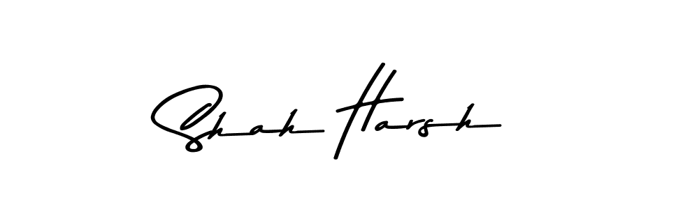 Check out images of Autograph of Shah Harsh name. Actor Shah Harsh Signature Style. Asem Kandis PERSONAL USE is a professional sign style online. Shah Harsh signature style 9 images and pictures png