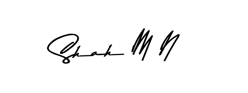 Similarly Asem Kandis PERSONAL USE is the best handwritten signature design. Signature creator online .You can use it as an online autograph creator for name Shah M N. Shah M N signature style 9 images and pictures png