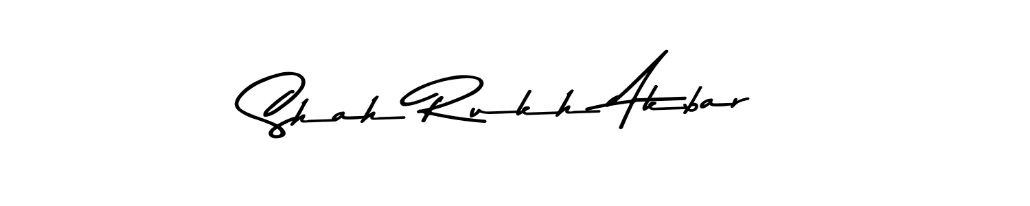 Shah Rukh Akbar stylish signature style. Best Handwritten Sign (Asem Kandis PERSONAL USE) for my name. Handwritten Signature Collection Ideas for my name Shah Rukh Akbar. Shah Rukh Akbar signature style 9 images and pictures png