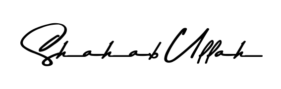 Create an unforgettable impression when signing with Shahab Ullah name styled in Asem Kandis PERSONAL USE typography. 100% free online generator. Shahab Ullah signature style 9 images and pictures png
