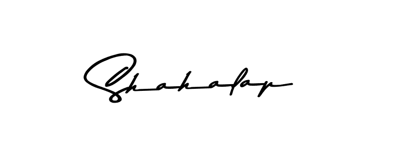 Create a beautiful signature design for name Shahalap. With this signature (Asem Kandis PERSONAL USE) fonts, you can make a handwritten signature for free. Shahalap signature style 9 images and pictures png