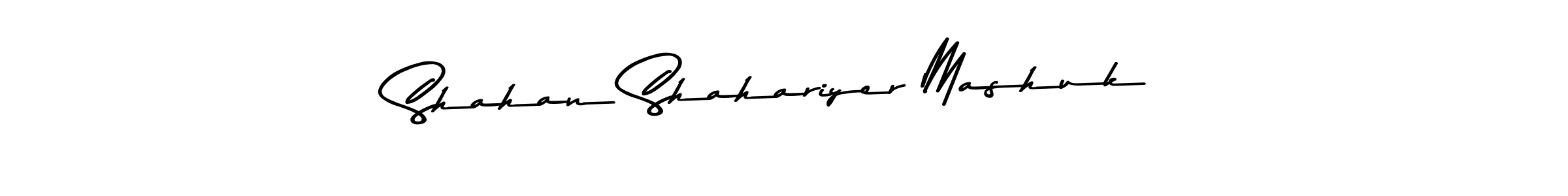 Asem Kandis PERSONAL USE is a professional signature style that is perfect for those who want to add a touch of class to their signature. It is also a great choice for those who want to make their signature more unique. Get Shahan Shahariyer Mashuk name to fancy signature for free. Shahan Shahariyer Mashuk signature style 9 images and pictures png