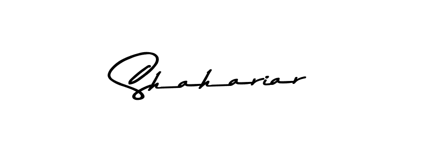 Use a signature maker to create a handwritten signature online. With this signature software, you can design (Asem Kandis PERSONAL USE) your own signature for name Shahariar. Shahariar signature style 9 images and pictures png