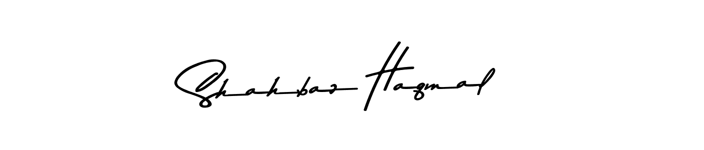 How to make Shahbaz Haqmal signature? Asem Kandis PERSONAL USE is a professional autograph style. Create handwritten signature for Shahbaz Haqmal name. Shahbaz Haqmal signature style 9 images and pictures png