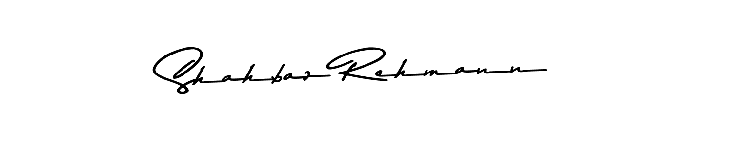 This is the best signature style for the Shahbaz Rehmann name. Also you like these signature font (Asem Kandis PERSONAL USE). Mix name signature. Shahbaz Rehmann signature style 9 images and pictures png