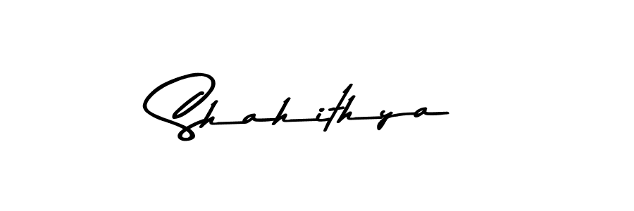 Create a beautiful signature design for name Shahithya. With this signature (Asem Kandis PERSONAL USE) fonts, you can make a handwritten signature for free. Shahithya signature style 9 images and pictures png