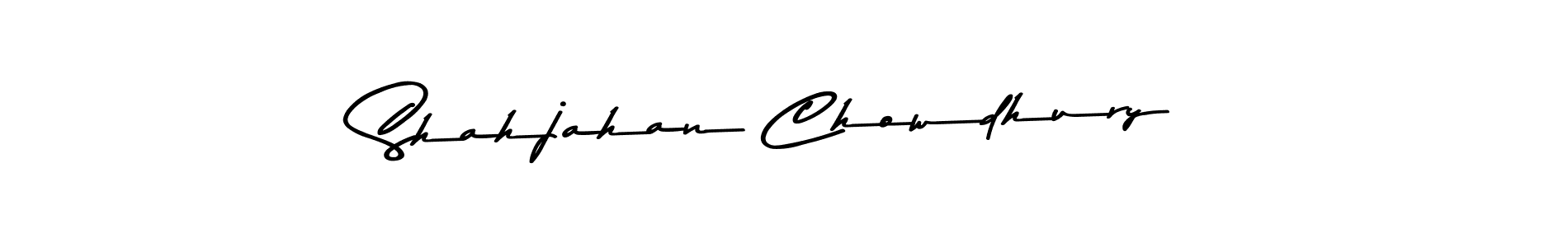 Create a beautiful signature design for name Shahjahan Chowdhury. With this signature (Asem Kandis PERSONAL USE) fonts, you can make a handwritten signature for free. Shahjahan Chowdhury signature style 9 images and pictures png