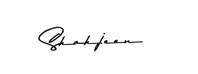 Create a beautiful signature design for name Shahjeen. With this signature (Asem Kandis PERSONAL USE) fonts, you can make a handwritten signature for free. Shahjeen signature style 9 images and pictures png