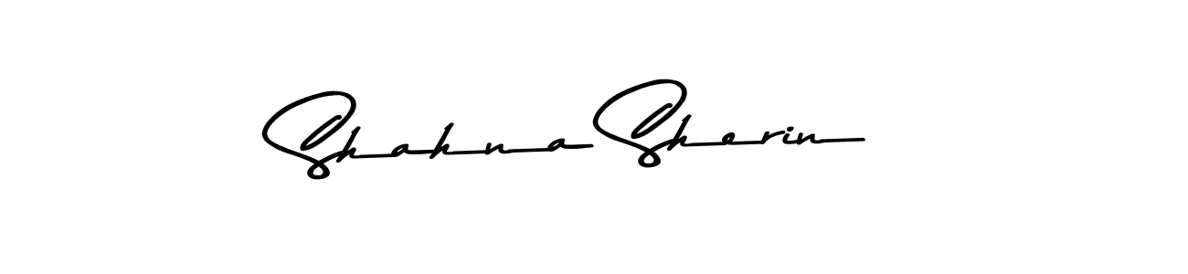 How to make Shahna Sherin signature? Asem Kandis PERSONAL USE is a professional autograph style. Create handwritten signature for Shahna Sherin name. Shahna Sherin signature style 9 images and pictures png