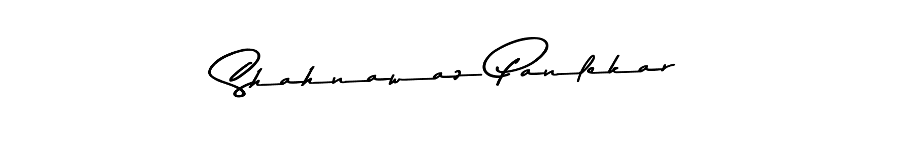 Design your own signature with our free online signature maker. With this signature software, you can create a handwritten (Asem Kandis PERSONAL USE) signature for name Shahnawaz Panlekar. Shahnawaz Panlekar signature style 9 images and pictures png