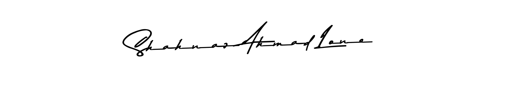 Create a beautiful signature design for name Shahnaz Ahmad Lone. With this signature (Asem Kandis PERSONAL USE) fonts, you can make a handwritten signature for free. Shahnaz Ahmad Lone signature style 9 images and pictures png