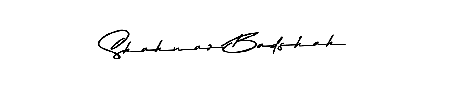 This is the best signature style for the Shahnaz Badshah name. Also you like these signature font (Asem Kandis PERSONAL USE). Mix name signature. Shahnaz Badshah signature style 9 images and pictures png