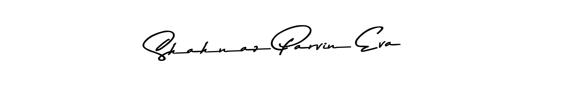 Make a beautiful signature design for name Shahnaz Parvin Eva. Use this online signature maker to create a handwritten signature for free. Shahnaz Parvin Eva signature style 9 images and pictures png