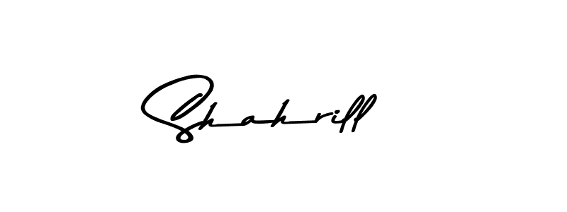 Similarly Asem Kandis PERSONAL USE is the best handwritten signature design. Signature creator online .You can use it as an online autograph creator for name Shahrill. Shahrill signature style 9 images and pictures png