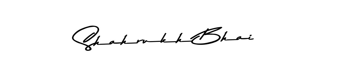 This is the best signature style for the Shahrukh Bhai name. Also you like these signature font (Asem Kandis PERSONAL USE). Mix name signature. Shahrukh Bhai signature style 9 images and pictures png
