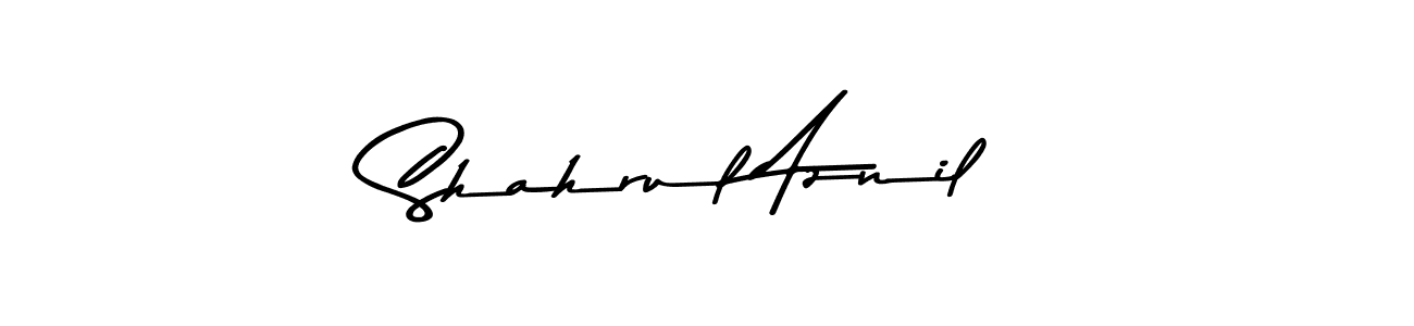 Make a beautiful signature design for name Shahrul Aznil. Use this online signature maker to create a handwritten signature for free. Shahrul Aznil signature style 9 images and pictures png